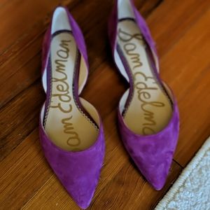 Sam Edelman purple flats